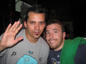 Me and Atmosphere (yes, I look like a dork)